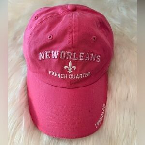 Pink New Orleans French Quarter Cap, one size